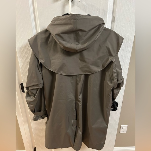 Jack by BB Dakota Olive Hooded Trench Coat - Picture 5 of 9